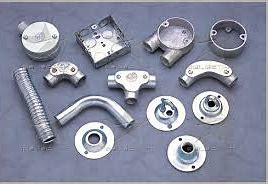 GI CONDUIT PIPE _ FITTINGS in Duplast Building Materials dubai